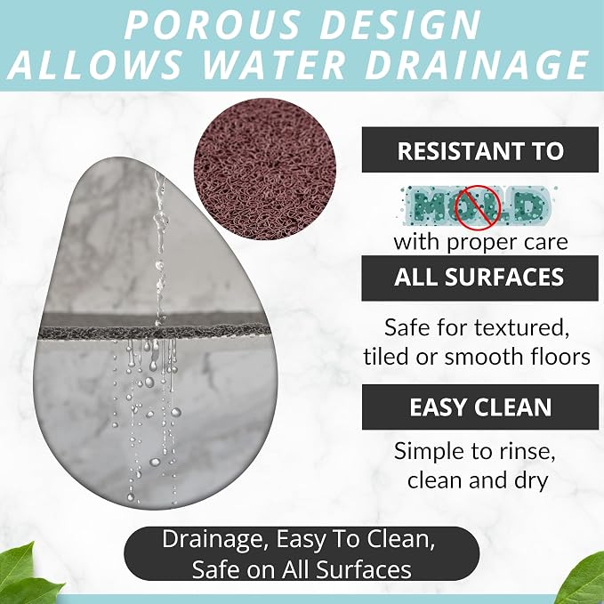 Non Slip Bathtub Mat Shower Mat - Image 4