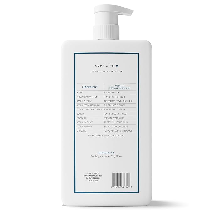 Native Sulfate Free Body Wash Contains Naturally Derived Ingredients | - Image 11