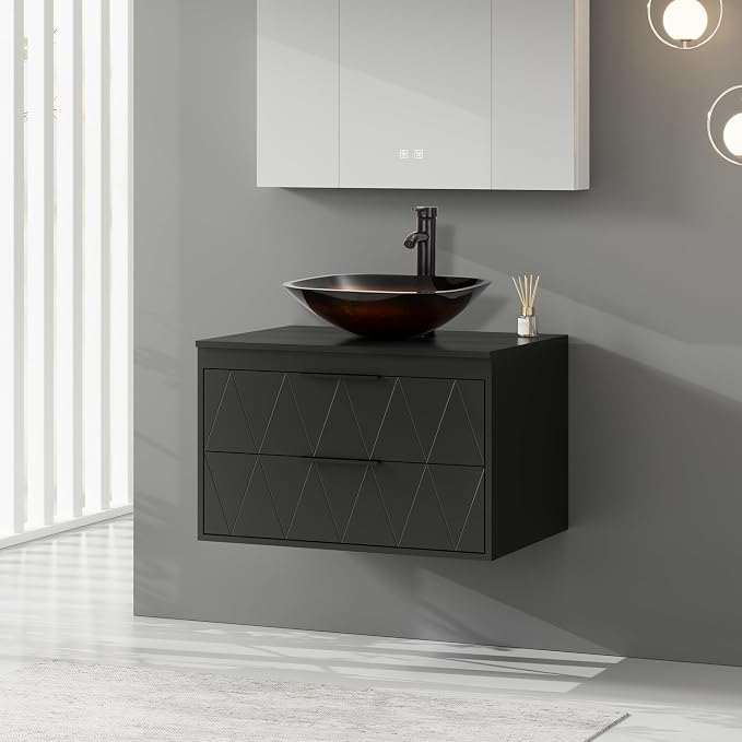 eclife 30" Floating Bathroom Vanities by eclife