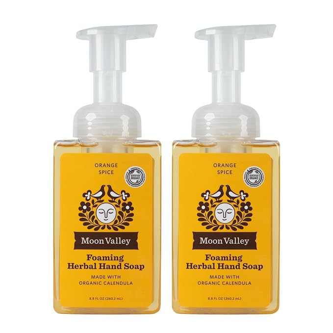 Moon Valley Herbal Foaming Hand Soap, Recyclable Bottle by MoonValleyOrganics