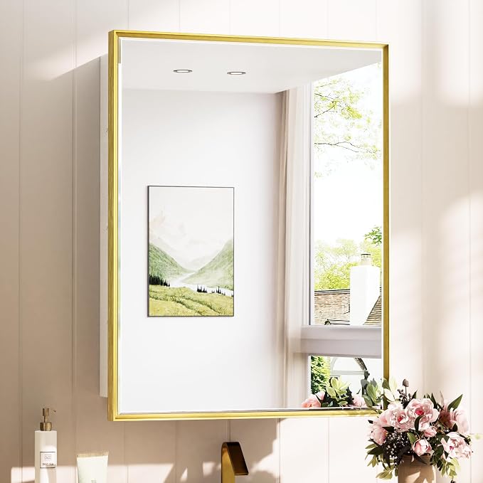 TokeShimi 21x27 Bathroom Medicine Cabinet by RefinedBathroomAccessories