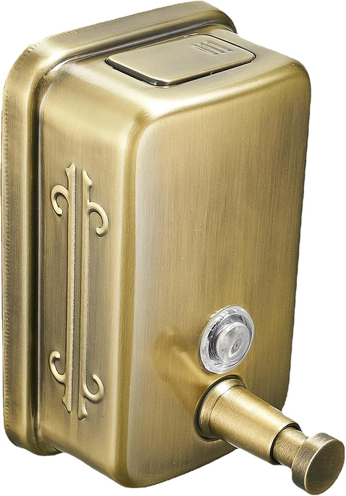 Wall Mounted Soap Dispenser for Bathroom Commercial Wall Liquid Dispenser by KWQKEM