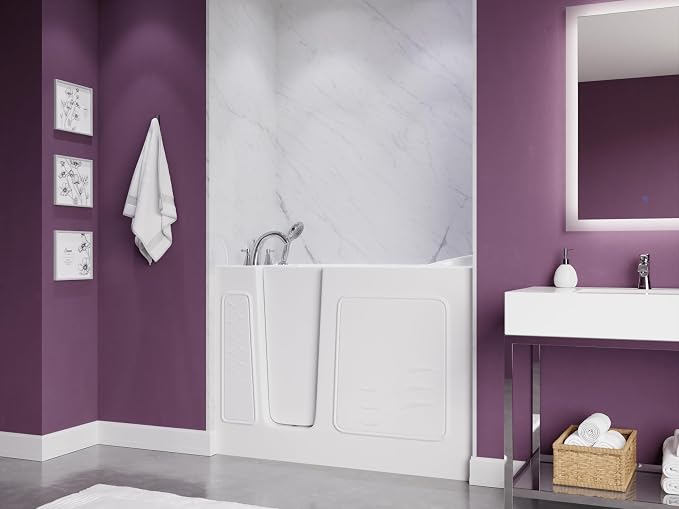 ANZZI Walk In Tub 53'' x 26'' - Image 7