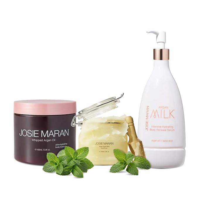 Josie Maran Let’s Do the Peppermint Twist Body Skin Care Set by JosieMaran