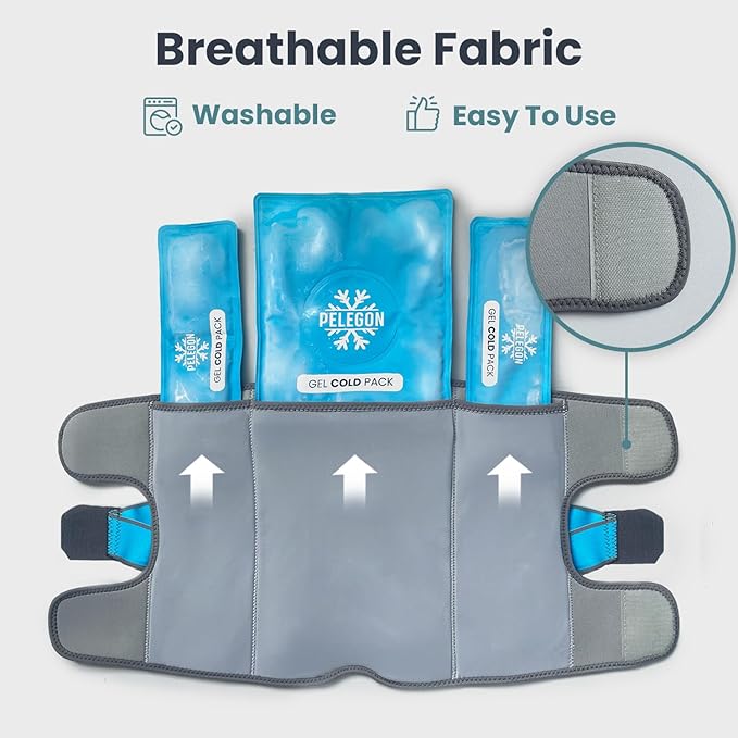 Knee Ice Pack Wrap - Image 4