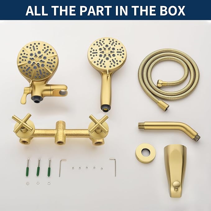 2 Handle Shower Faucet Set - Image 7