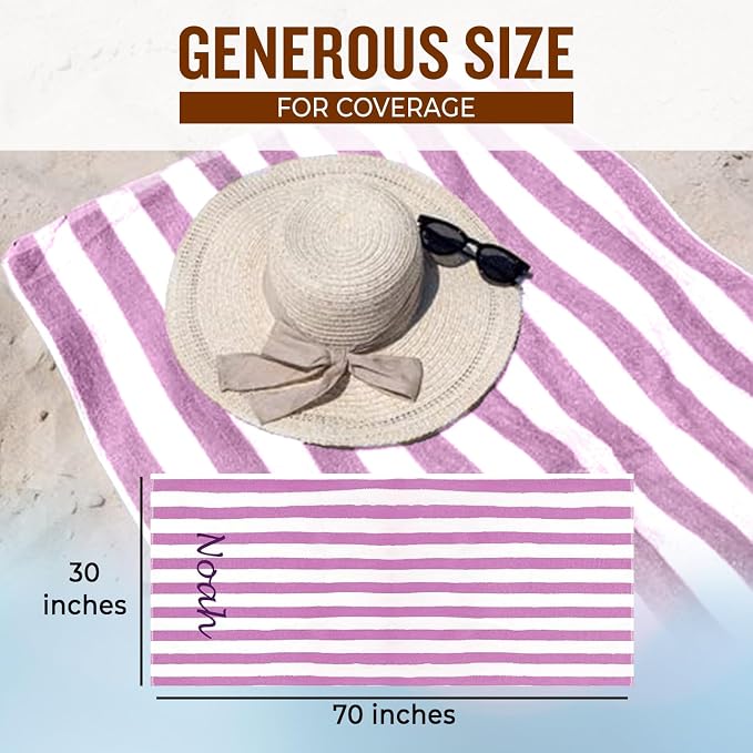 Personalized Passion Beach Towels - Image 4