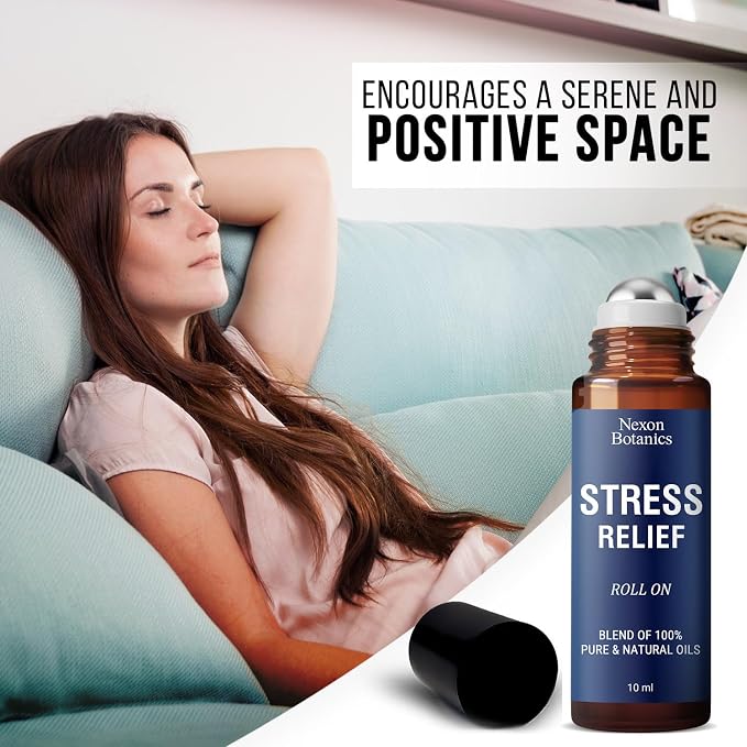 Stress Relief Essential Oil Roll-On 10 ml - Image 2
