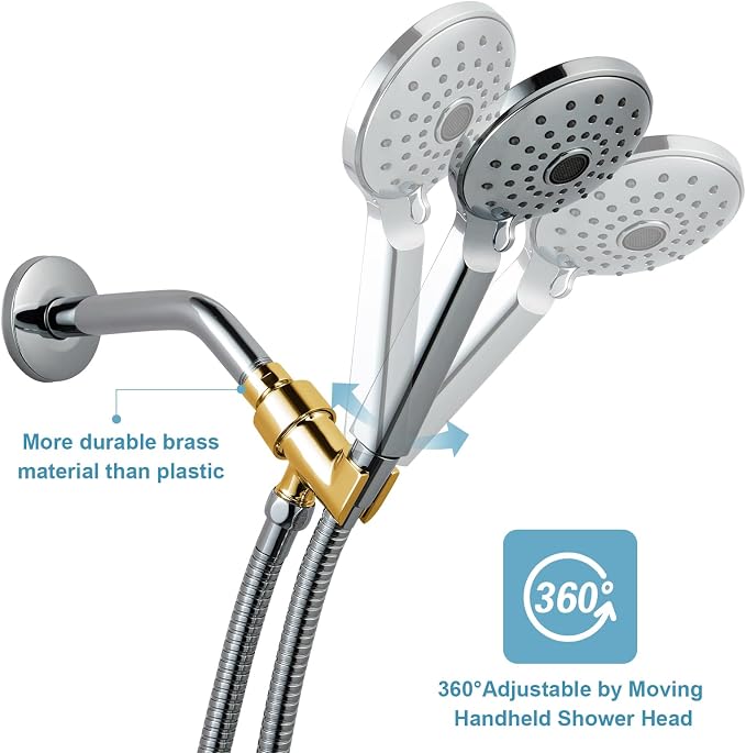 OFFO Shower Head Holder All Metal - Image 4