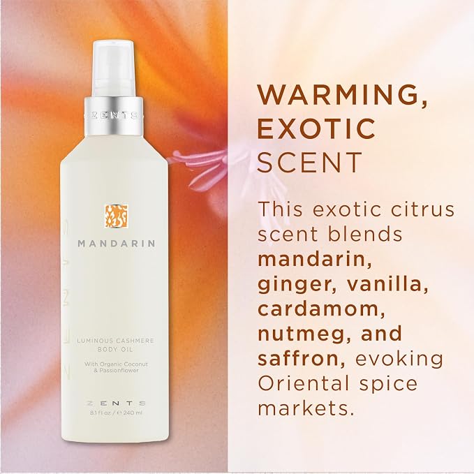 Zents Luminous Cashmere Body Oil | Moisturizing Body Oil - Image 4
