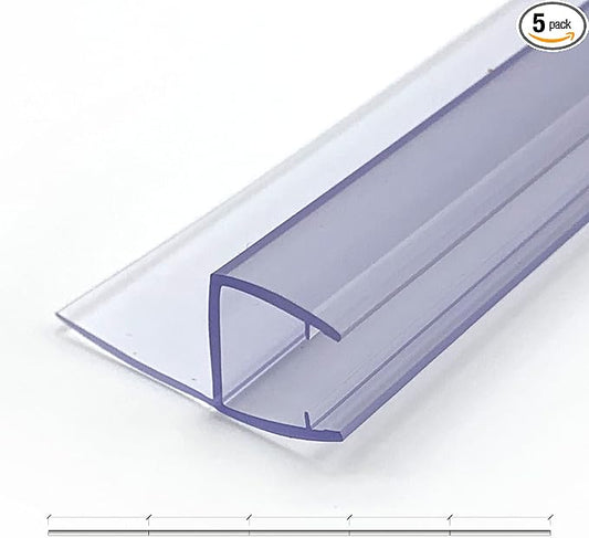 Side Seal Strip for Shower Door Sweep Stop Shower Leaking, Total Length 78.75″ by TriHDsArt