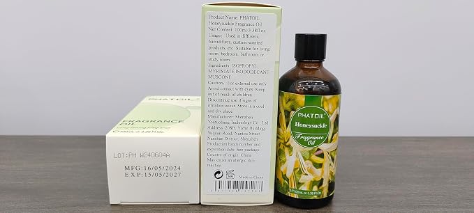 PHATOIL 3.38FL.OZ Honeysuckle Fragrance Oils - Image 8