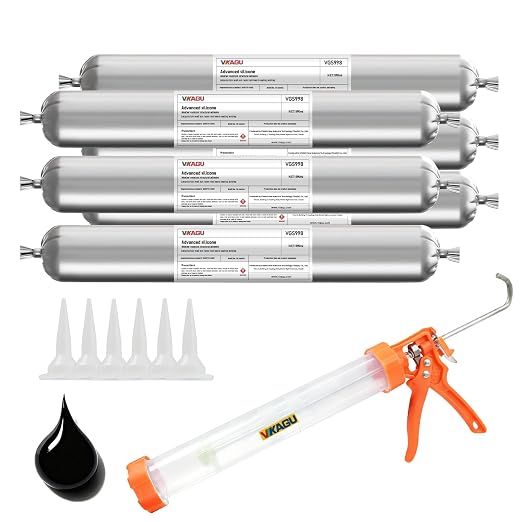 VGS998 Sausage Pack Silicone Sealant by VIKAGU