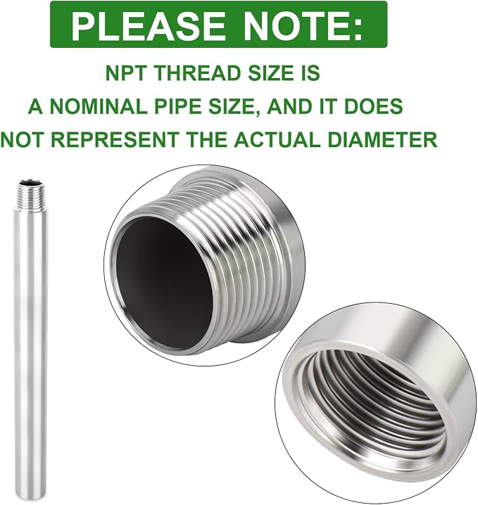 TAISHER 1PCS Stainless Steel Pipe Fittings - Image 3