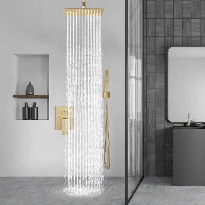 Aolemi Shower Faucet Set Rain Shower System - Image 8