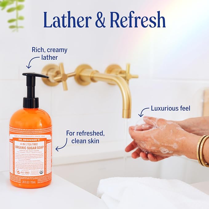 Dr. Bronner's - Organic Sugar Soap - Made - Image 5