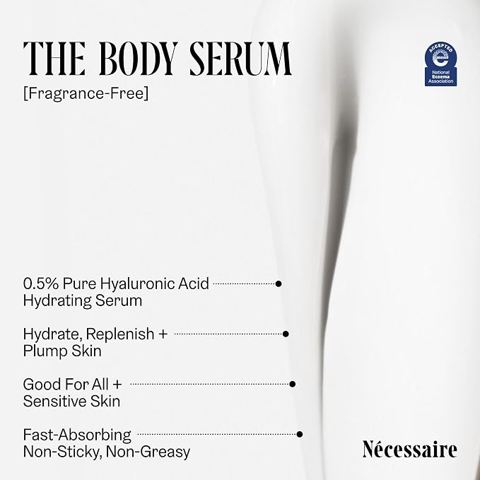 Nécessaire The Body Serum – Fragrance-Free Hydrating Lotion - Image 4