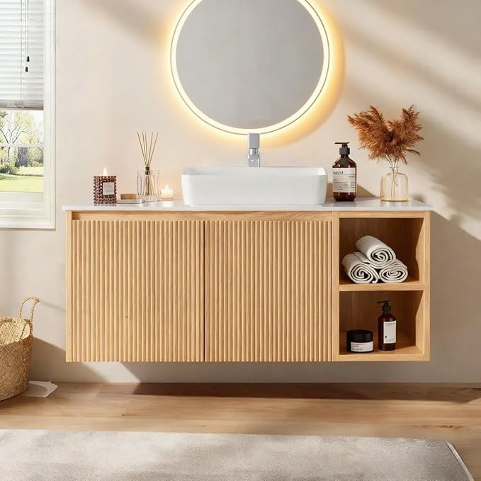 36" Floating Bathroom Vanity by FHKJHOME
