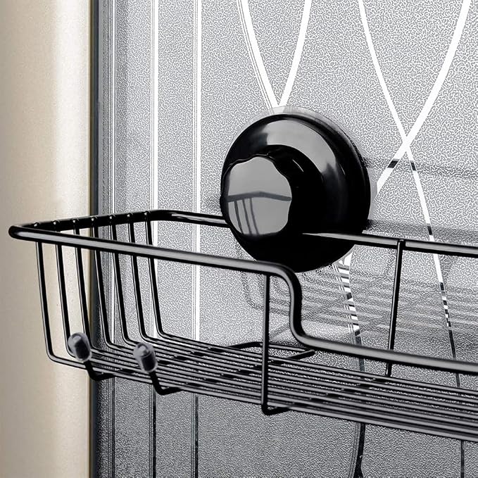 SANNO Suction Cup Shower Caddy Bathroom Caddies Storage Combo Organizer - Image 4