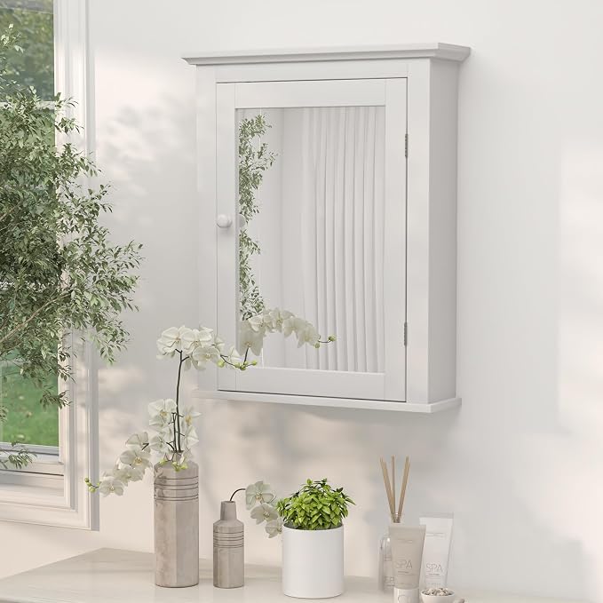 Safeplus White Medicine Cabinet - Image 2