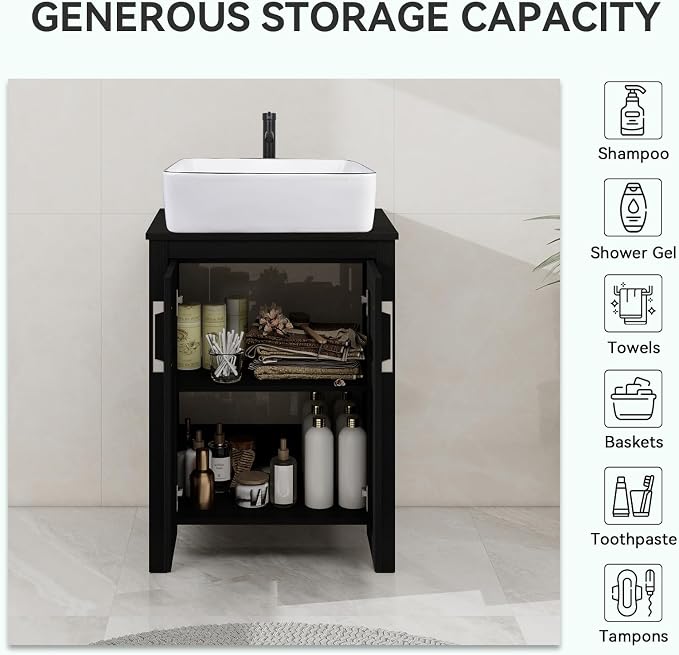 YOURLITE Bathroom Vanity with Sink - Image 7
