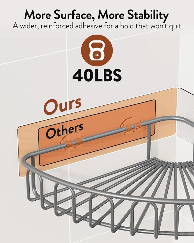 Orimade Corner Shower Caddy - Image 3