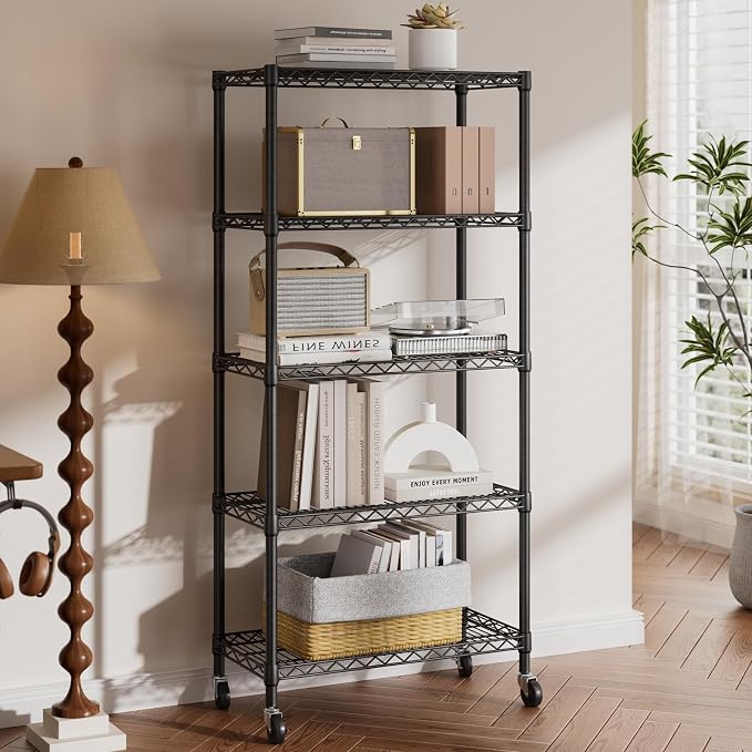SINGAYE 5 Shelf Adjustable Heavy Duty Storage Shelving Unit - Image 8