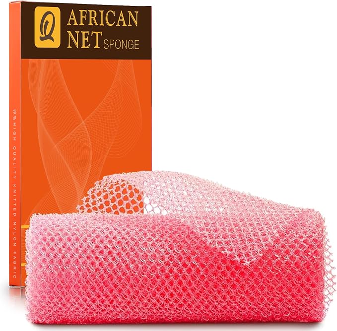UJFQBH African Net Sponge African Net Long Net Bath Sponge Exfoliating Shower by BuyNow