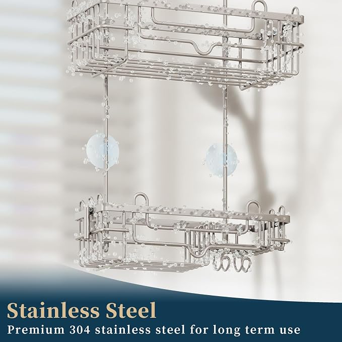 Consumest Over the Door Shower Caddy - Image 4