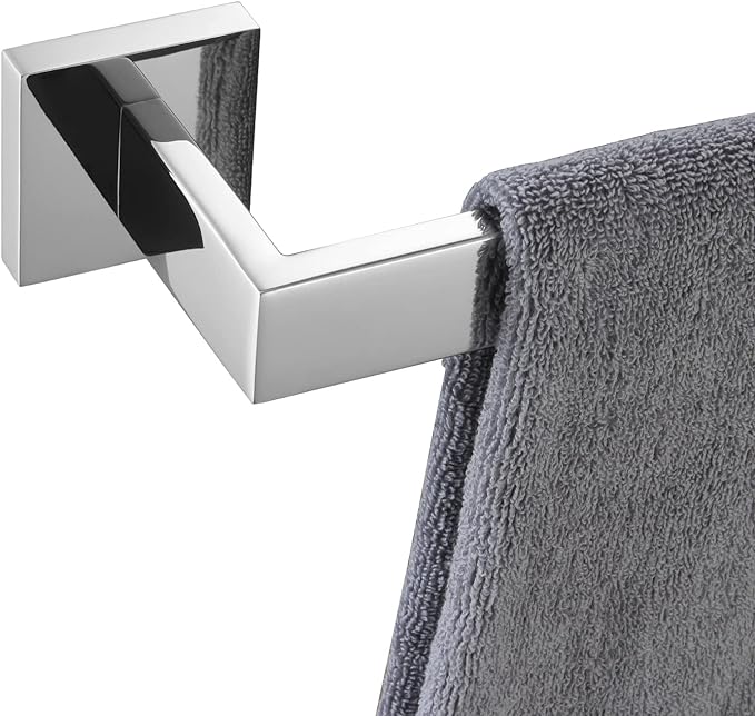 KOKOSIRI 16-Inch Single Towel Bar, Bathroom Kitchen Towel Holder, Wall Mounted by KOKOSIRI