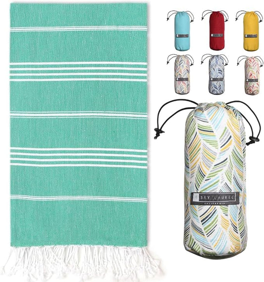 BAY LAUREL Turkish Beach Towel by BayLaurel