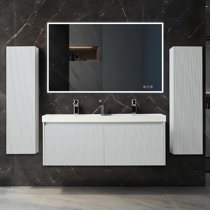 Blossom 48 Inch Double Sink Bathroom Vanity by BLOSSOMKitchenBath
