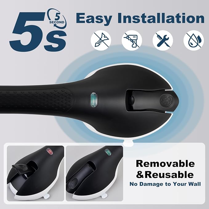 Shower Grab Bar 2 PCS Suction Grab Bars - Image 4