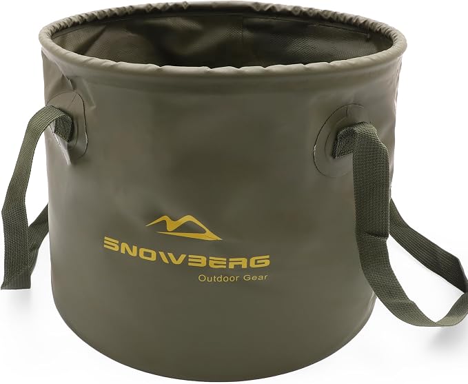 Multifunctional Collapsible Bucket, Portable Bin, Car Wash Bucket, Lightweight by Nikimotorsport