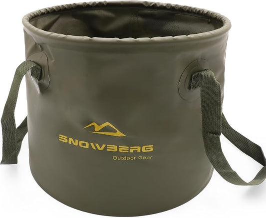 Multifunctional Collapsible Bucket, Portable Bin, Car Wash Bucket, Lightweight by Nikimotorsport