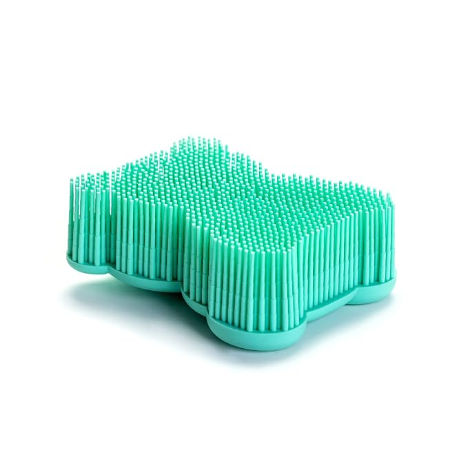 Premium Sensory Brush for Kids or Autism, Soft Silicone Body Scrubber, 2 in 1 - Image 3