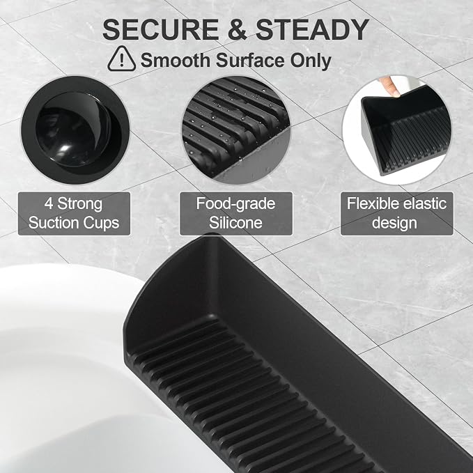 Bathtub Splash Guard for Tub - Image 2