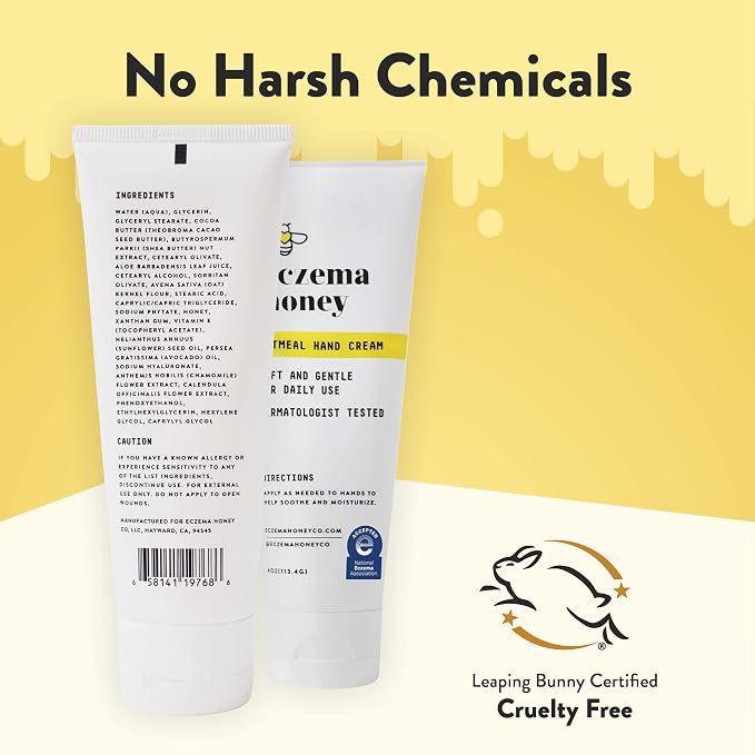 ECZEMA HONEY Oatmeal Hand Cream - Image 5