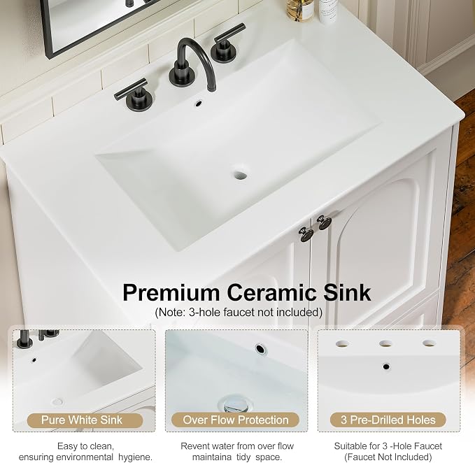 Freestanding Bathroom Vanity - Image 5