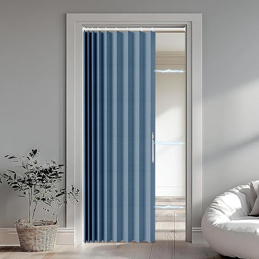 Accordion Door Curtain Set by JILRON