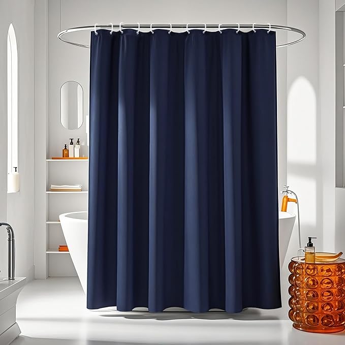 AooHome Standard 72x72 inch Shower Curtain Liner, Durable Polyester Solid Color by AooHome