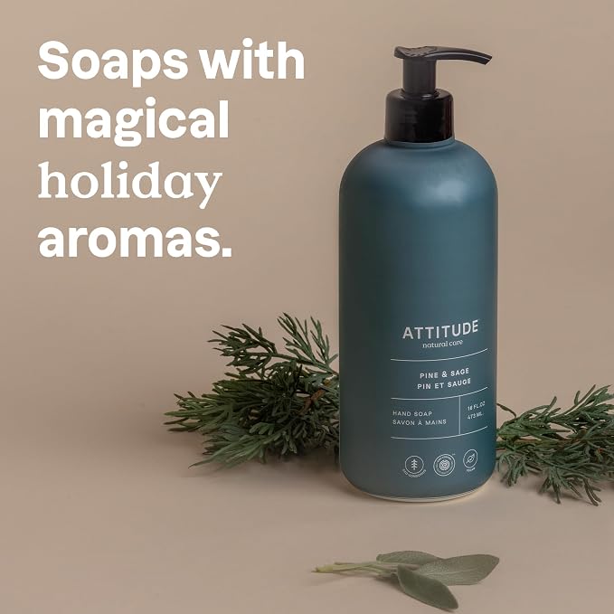 ATTITUDE Limited Edition Liquid Hand Soap, EWG Verified, Plant and Mineral-Based - Image 4
