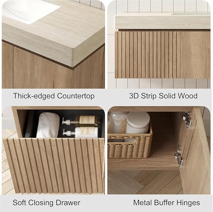 Ambrovina 36 inch Bathroom Vanity - Image 3