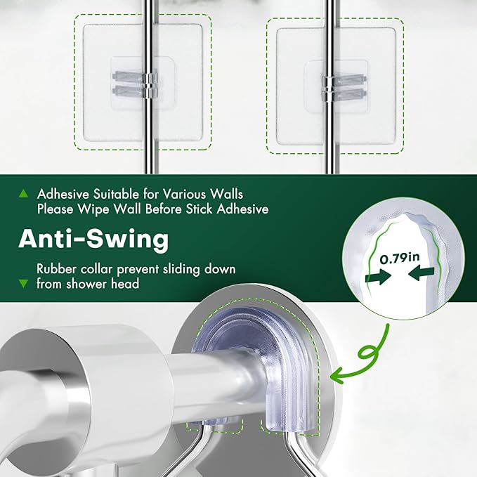 Stainless Steel Shower Caddy Hanging - Image 4
