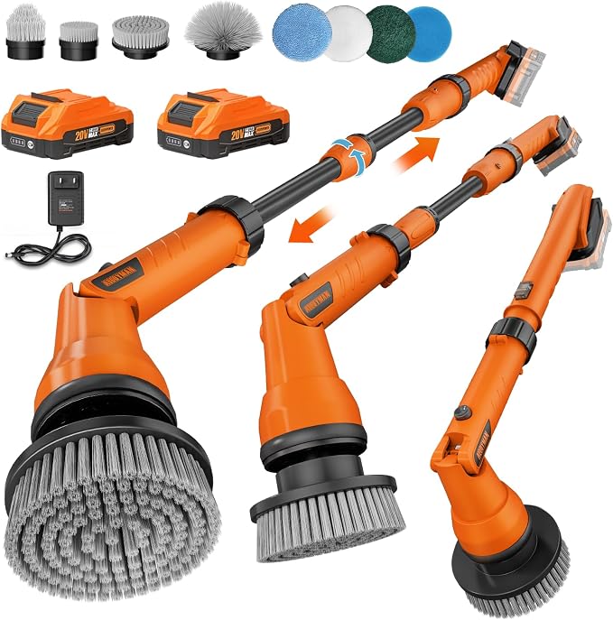 20V Electric Scrubber for Cleaning Floors, Walls by ALLOYMANProfessionalTools