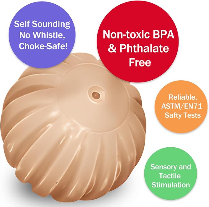Sensory Balls for Baby Ball for Toddlers 1-3, Textured Multi Ball Set Soft - Image 9