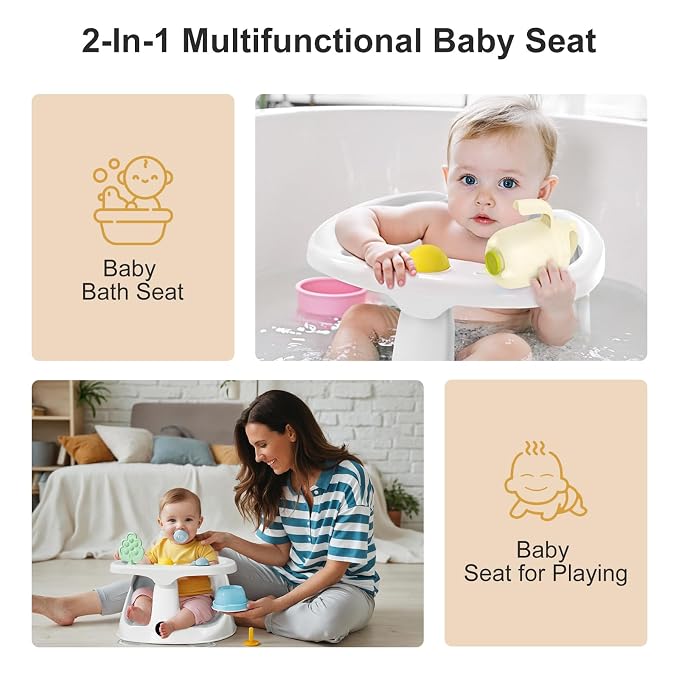 Baby Bath Seat for Babies 6 Months & Up - Image 5