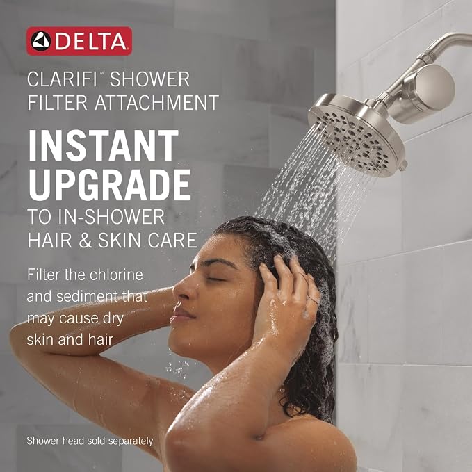 Delta Faucet Clarifi Standard Shower Filter Attachment - Image 2