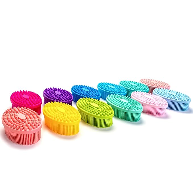 Premium Sensory Brush for Kids or Autism, Soft Silicone Body Scrubber, 2 in 1 - Image 7