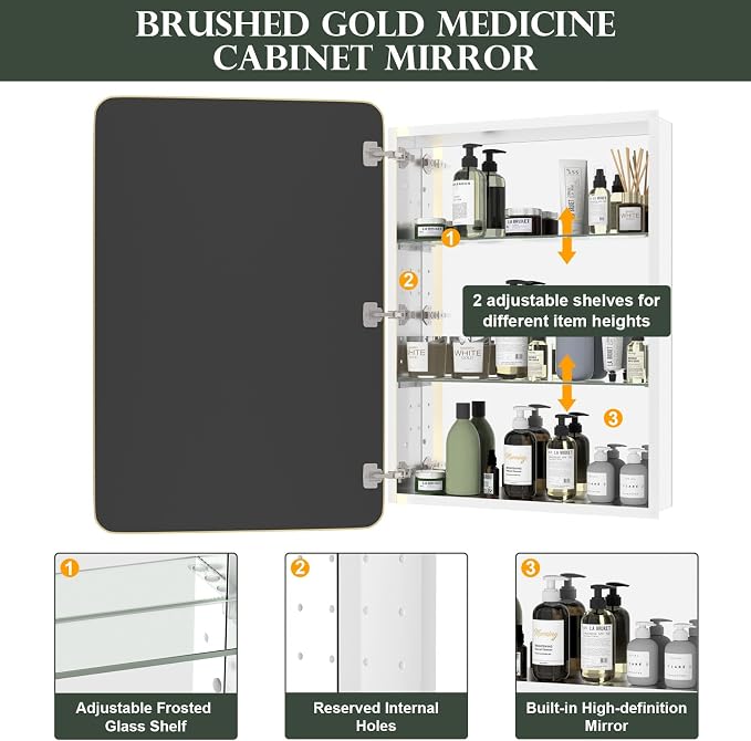 WallBeyond Bathroom Medicine Cabinet - Image 3